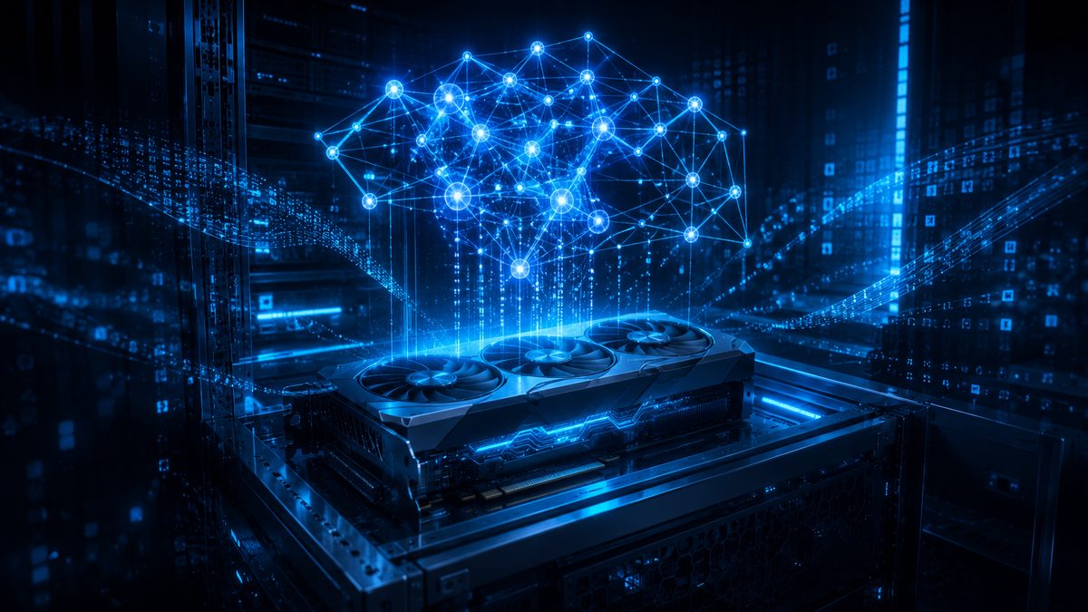 KI- und Machine-Learning-Workloads auf einem GPU-Server im Rechenzentrum
