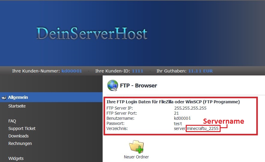 TekBase Servername